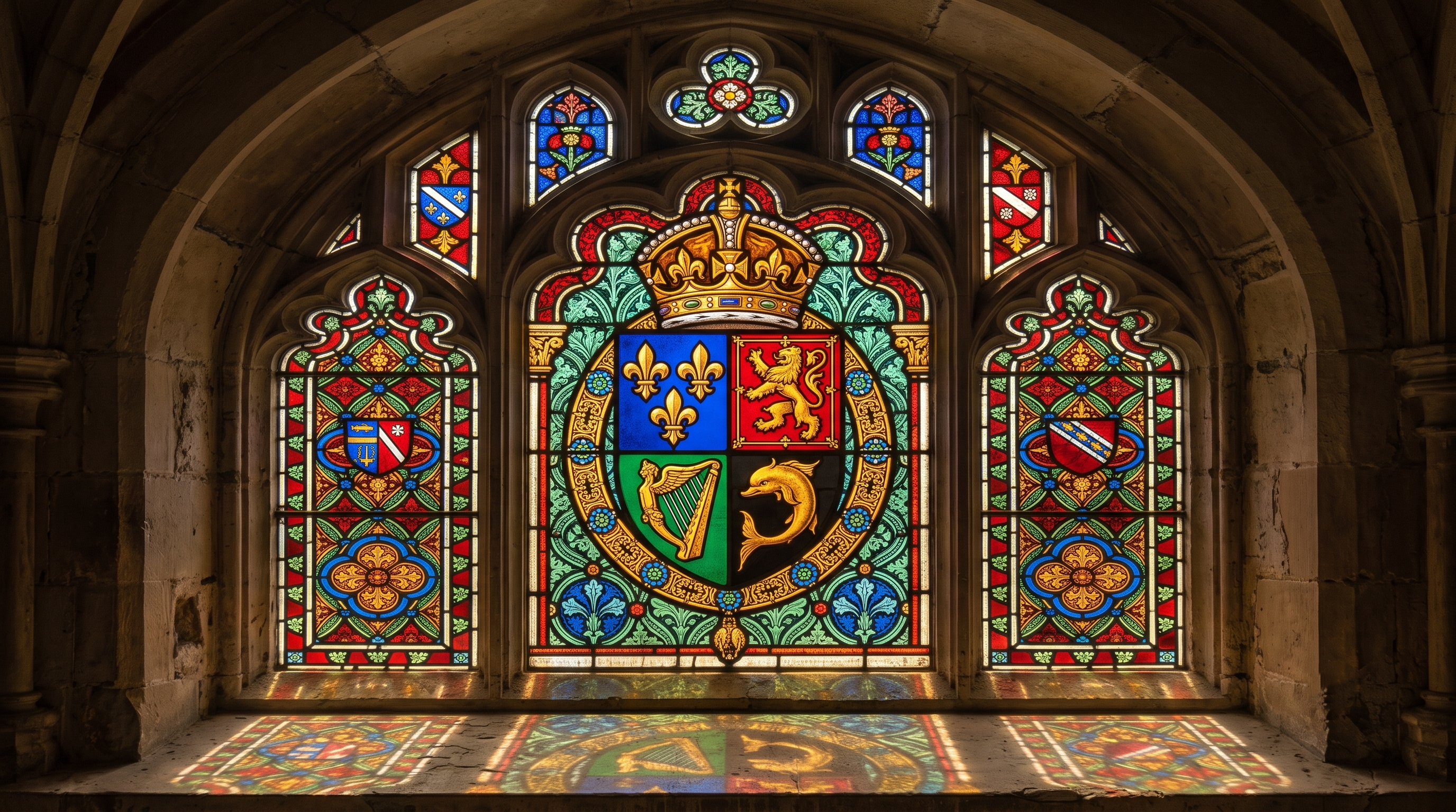 cathedral stained glass window
